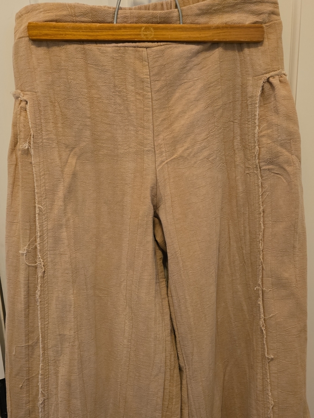 POL Linen Cotton Ultra Wide-Leg Pants Size M - Picture 2 of 16